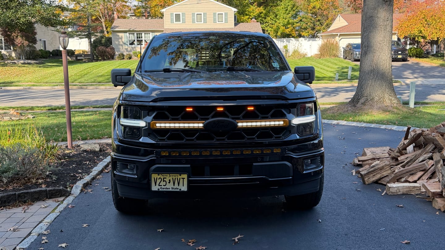 Customer photo review of LED DRL w/Sequential Turn Signal For 2024+ Ford F-150 Tremor