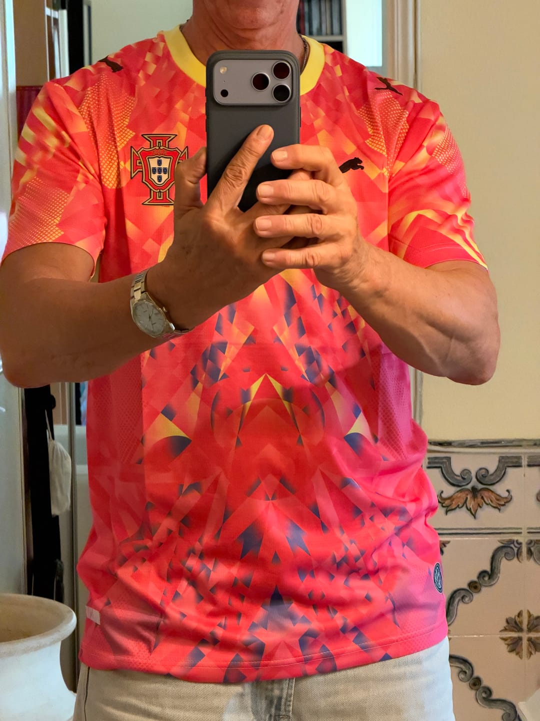 Customer photo review of Camisola Portugal 26/27 - Guarda Redes