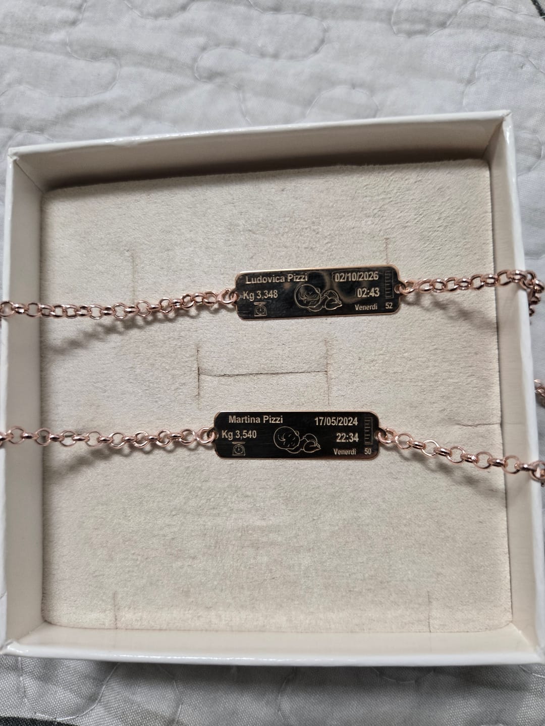 Customer photo review of Bracciale Nascita