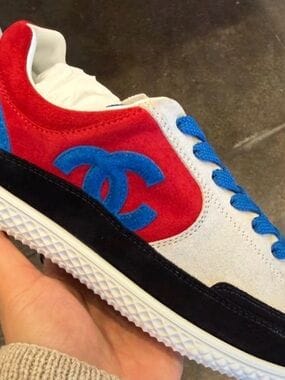 Customer photo review of Chanel 2026 Coco Neige Sneakers Suede 197191