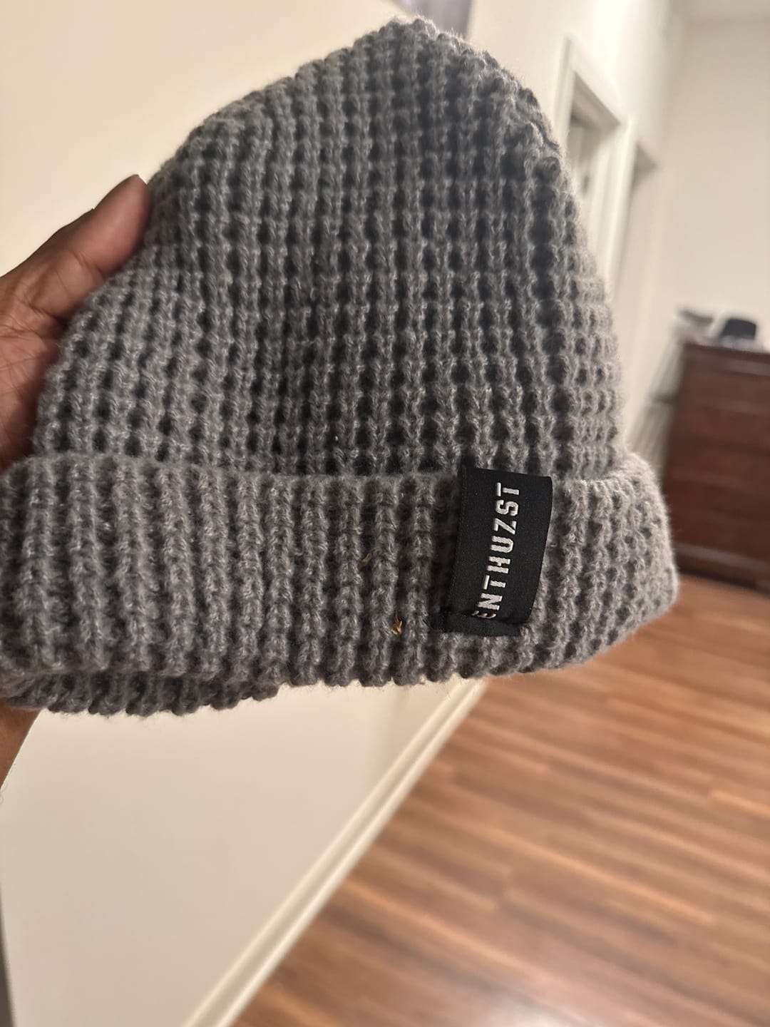 Customer photo review of WAFFLE BEANIE
