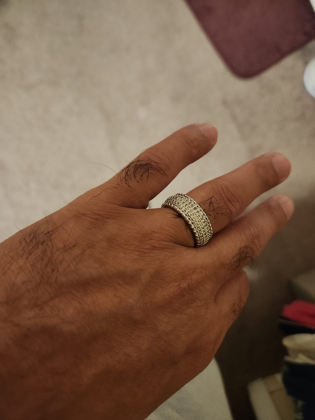 Customer photo review of 5 Layer Band Ring