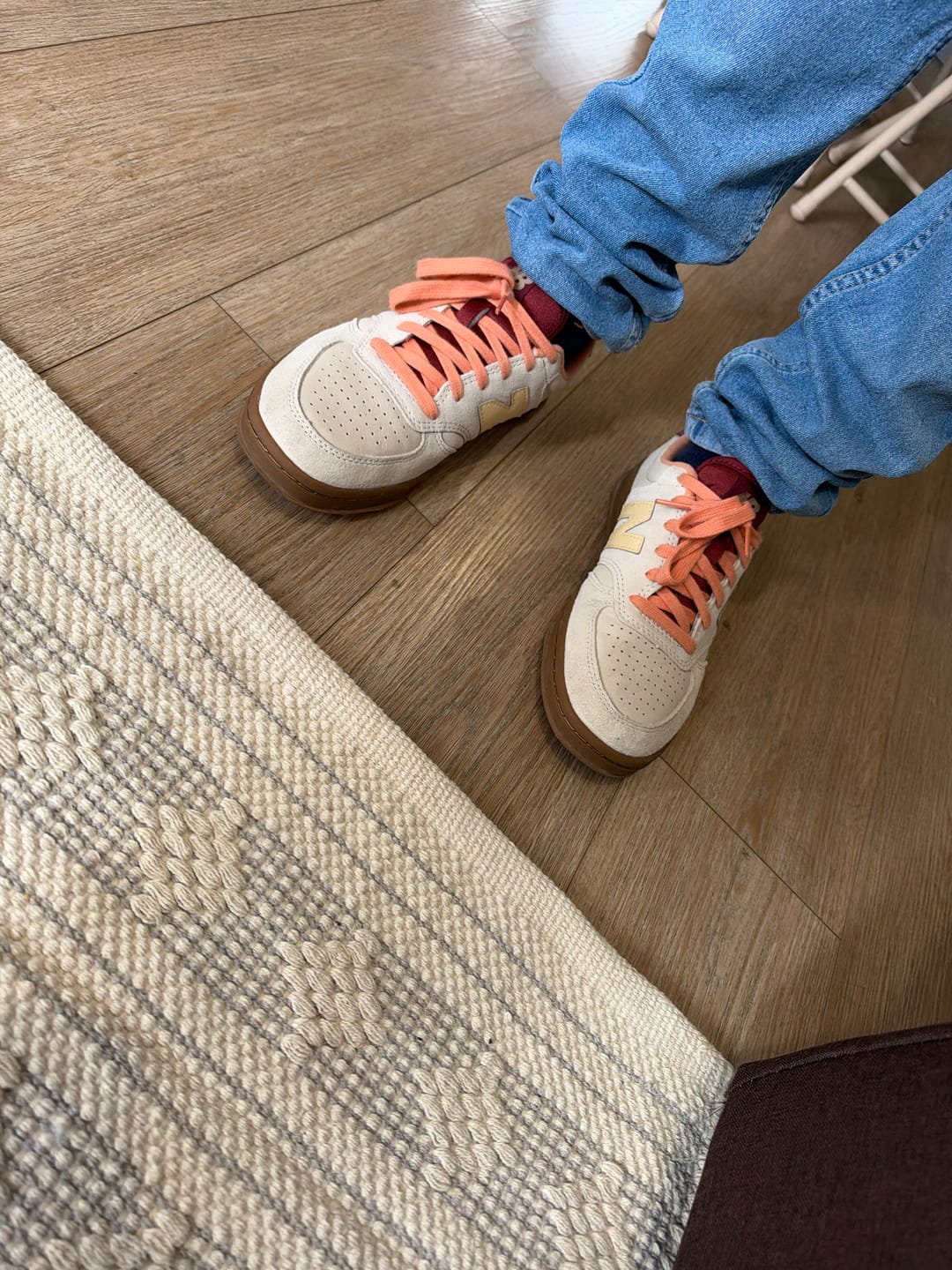 Customer photo review of Zapatillas New Balance 500 Hombre Beige