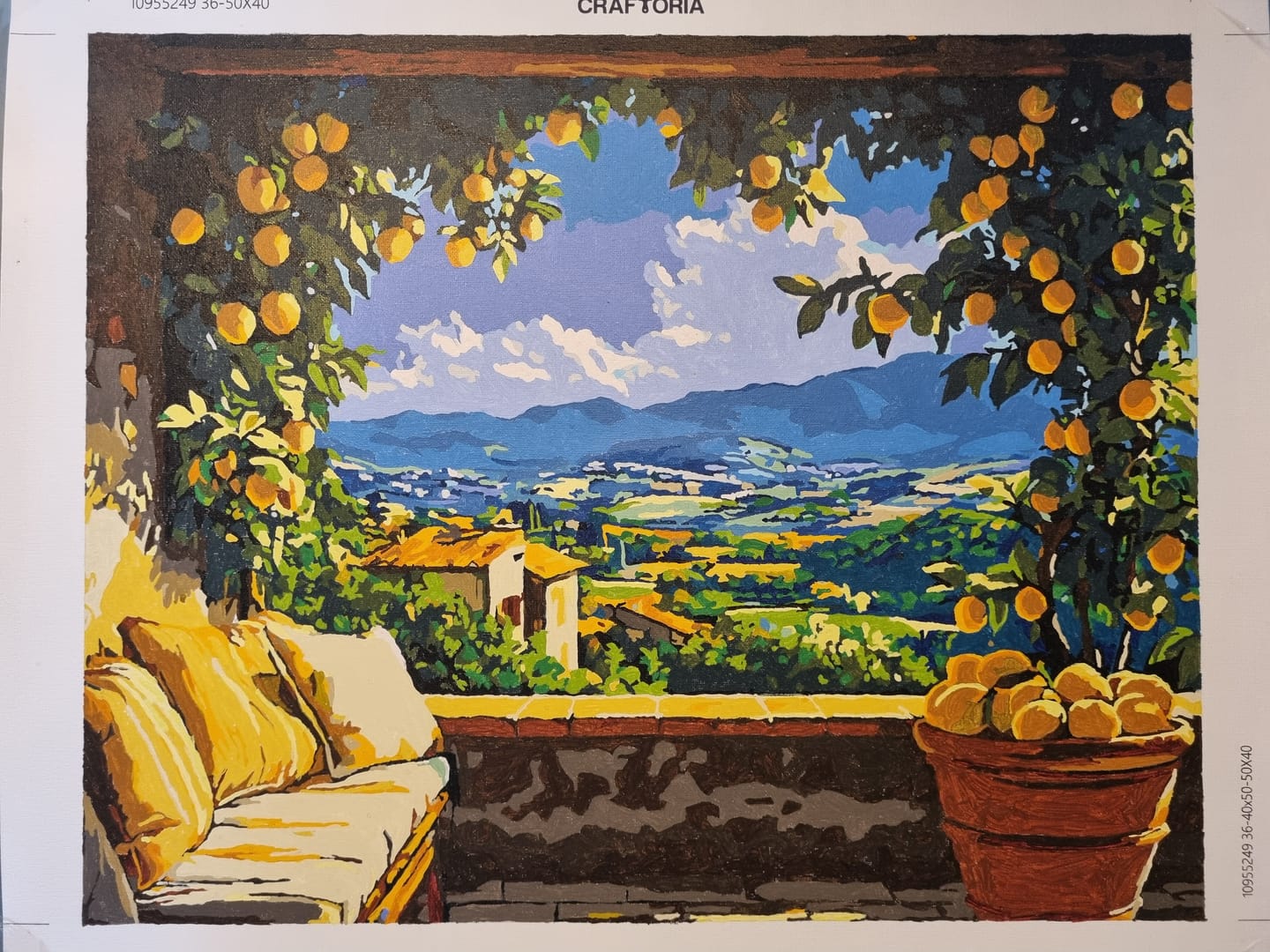 Customer photo review of Lemon Patio View
