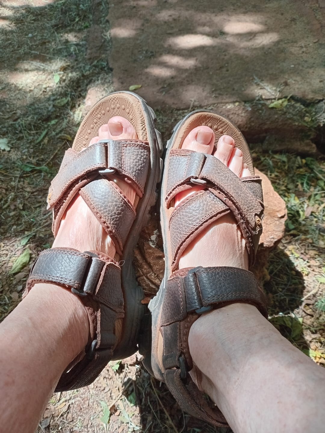 Customer photo review of Outdoor Sandals