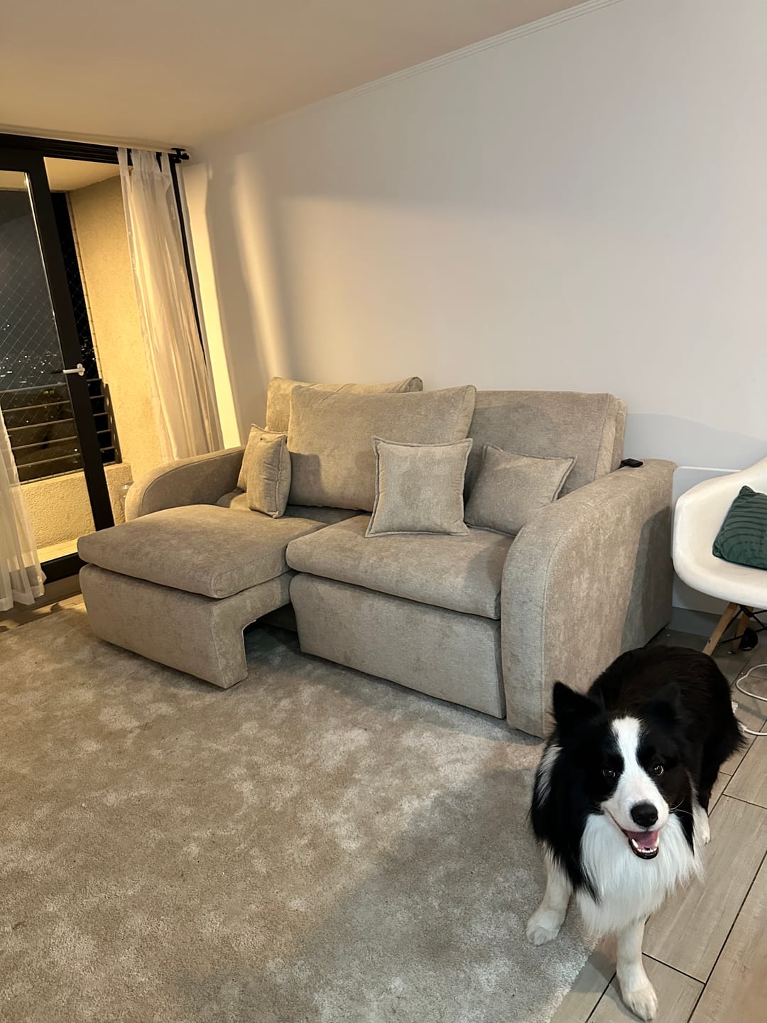 Customer photo review of Sofá cama Toscana