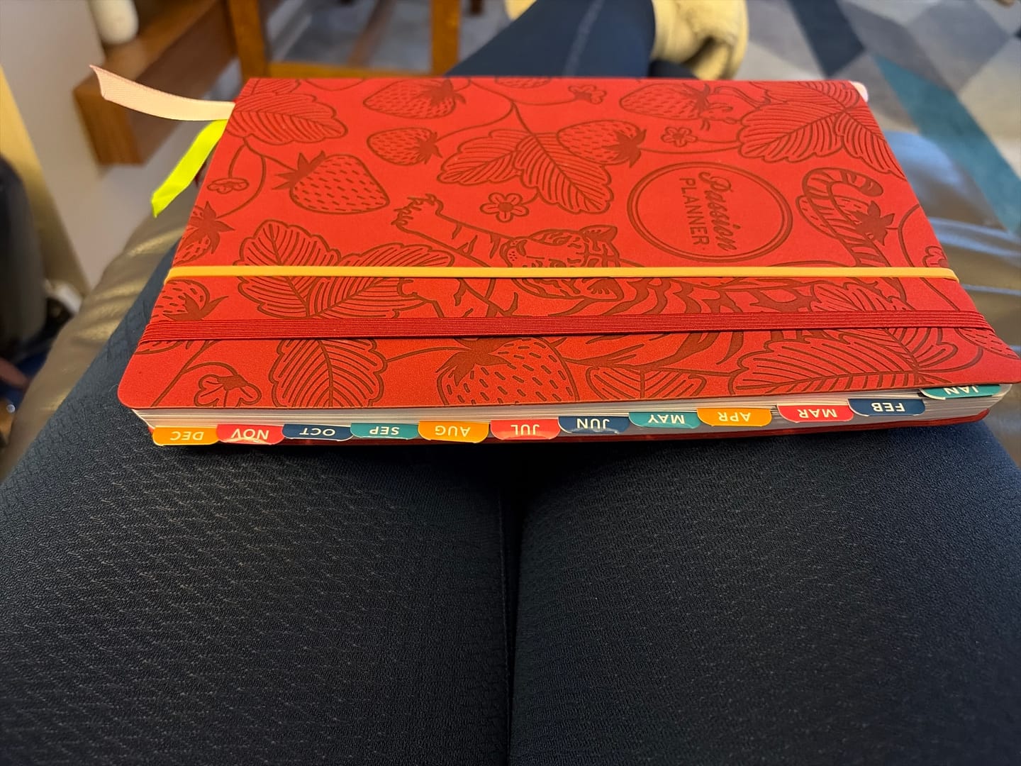 Customer photo review of Monthly Tabs