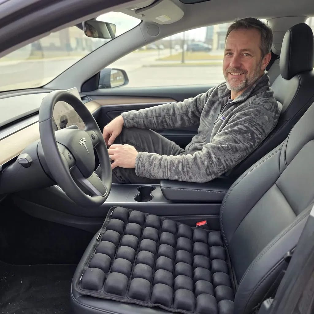 Customer photo review of Easyseat Travel Seat Cushion™