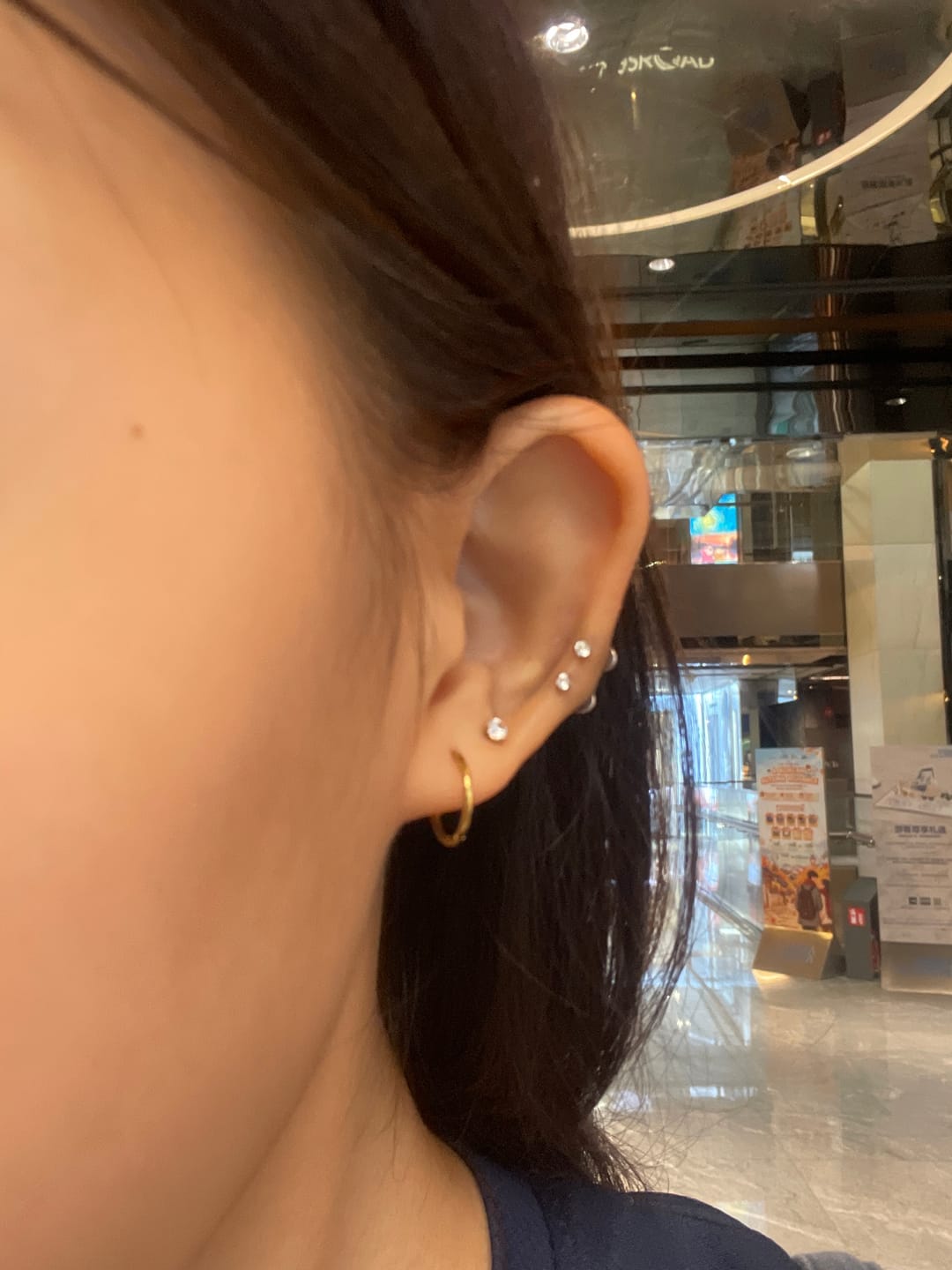 Customer photo review of Gentle Piercing
