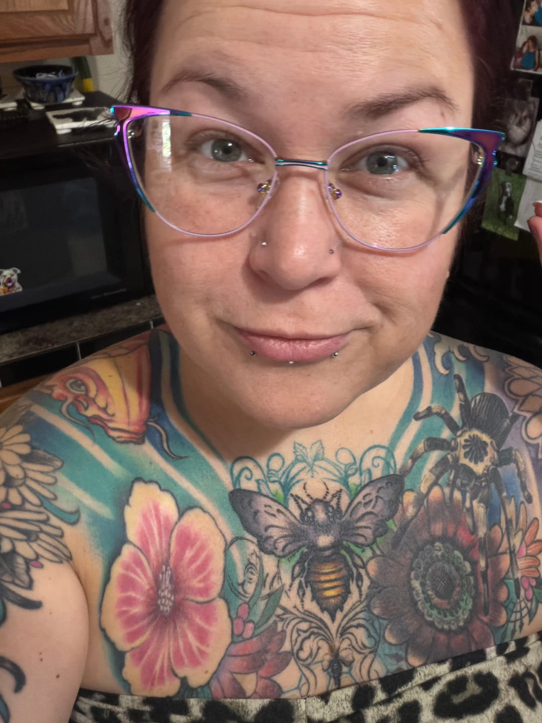 Customer photo review of Mael Eyeglasses