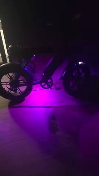 Customer photo review of Luces LED de Ambiente para Coche sin Cables