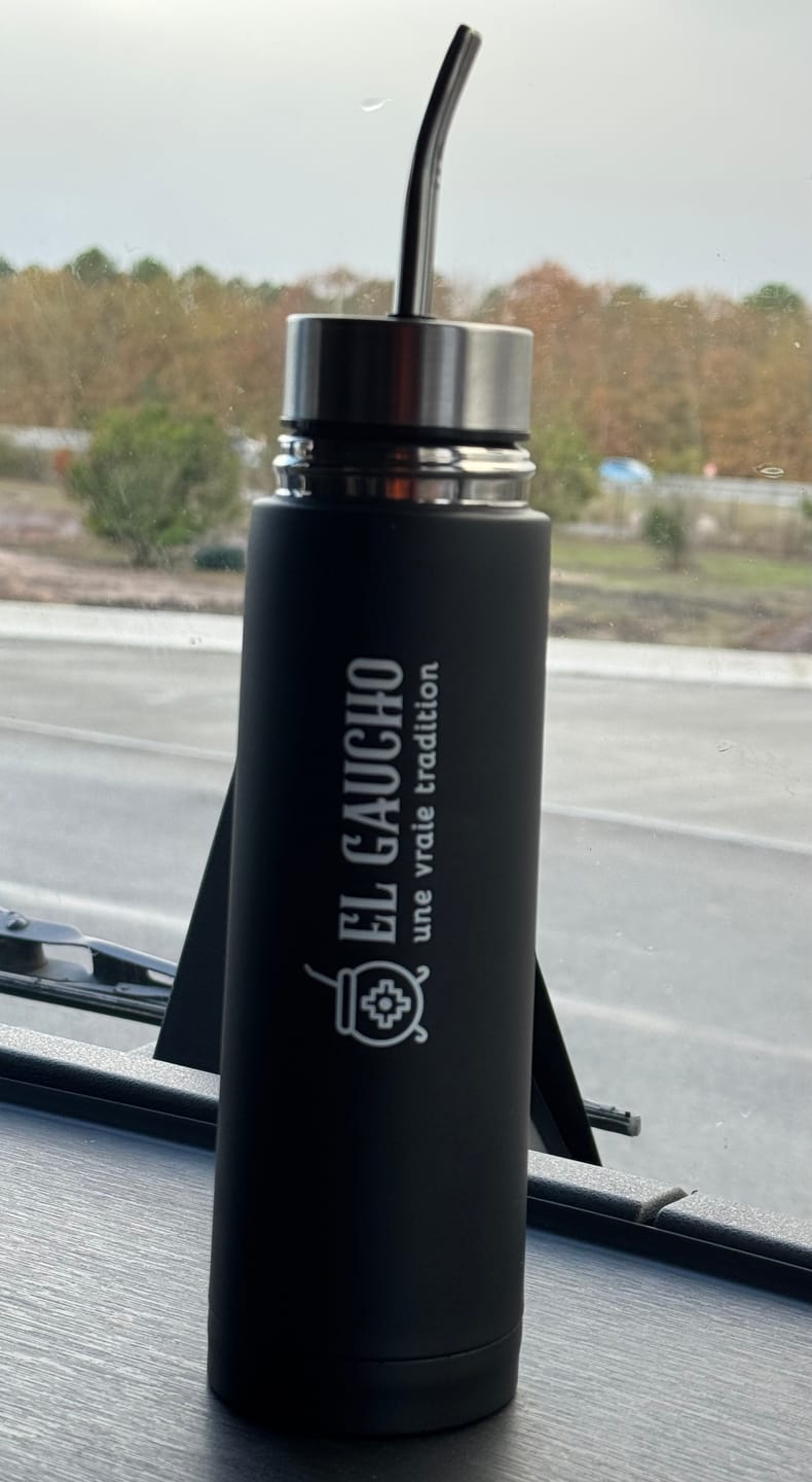 Customer photo review of Mate Listo El Gaucho – Thermos 500 ml avec bombilla intégrée