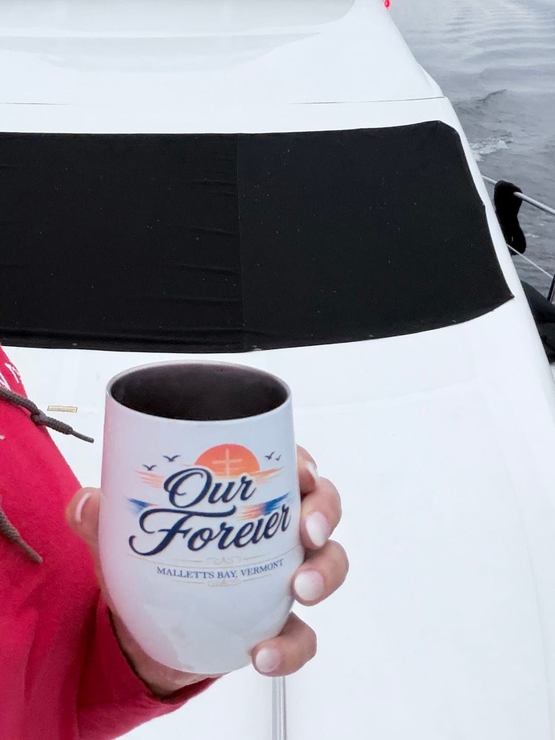 Customer photo review of Custom Digital Boat Artwork