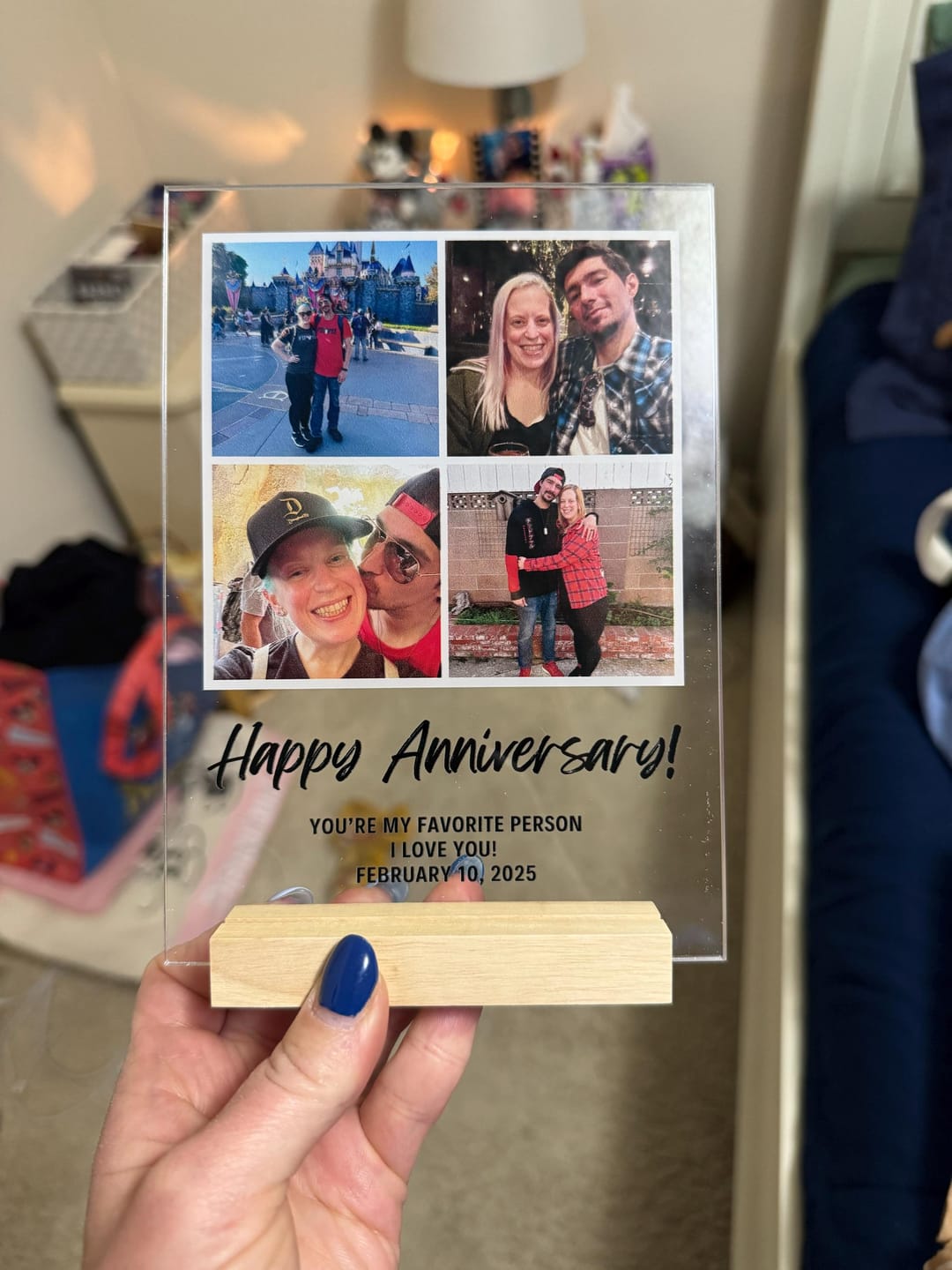 Customer photo review of Photo Collage Plaque