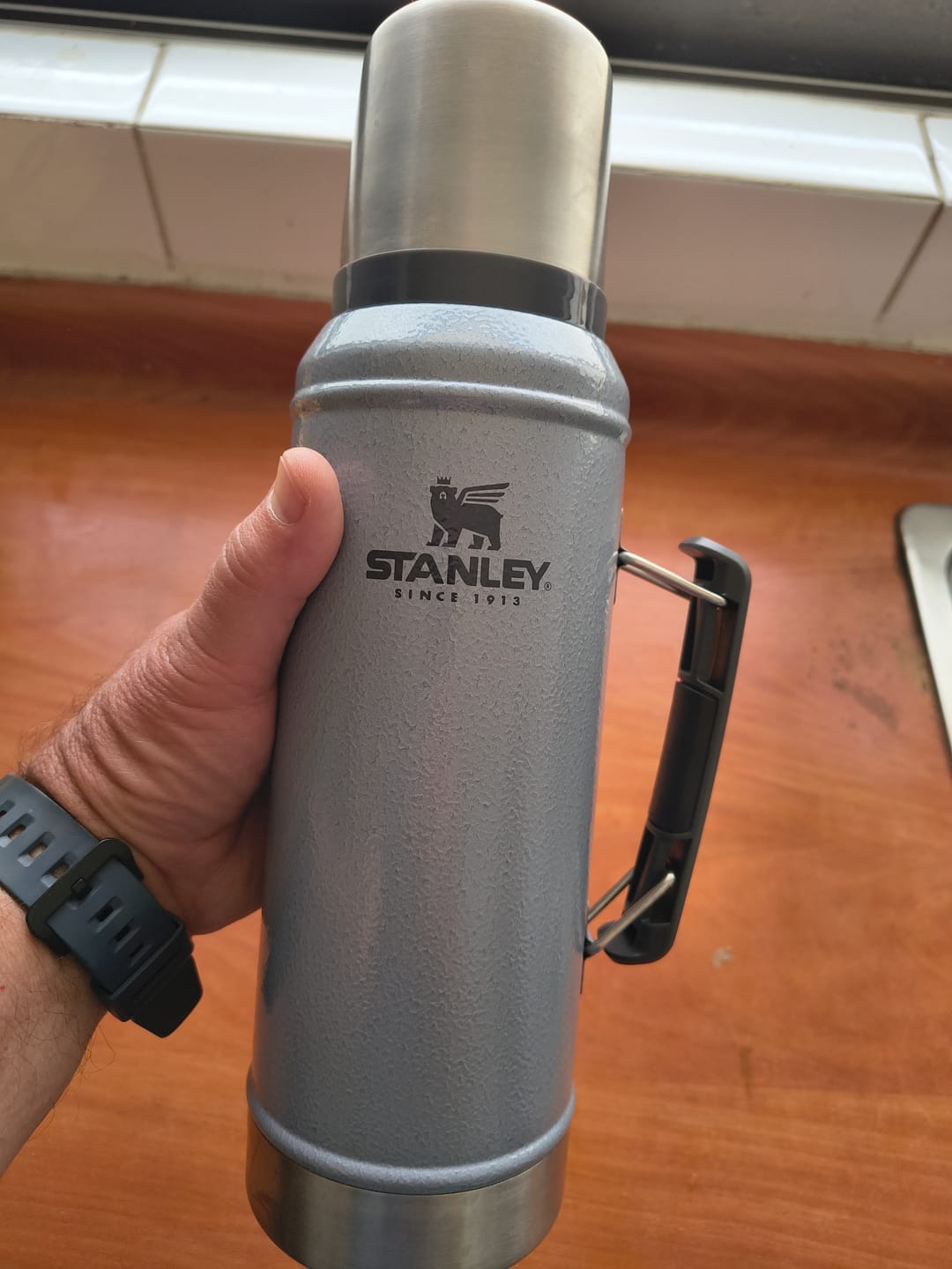Customer photo review of Termo Classic Silver | 950 ml