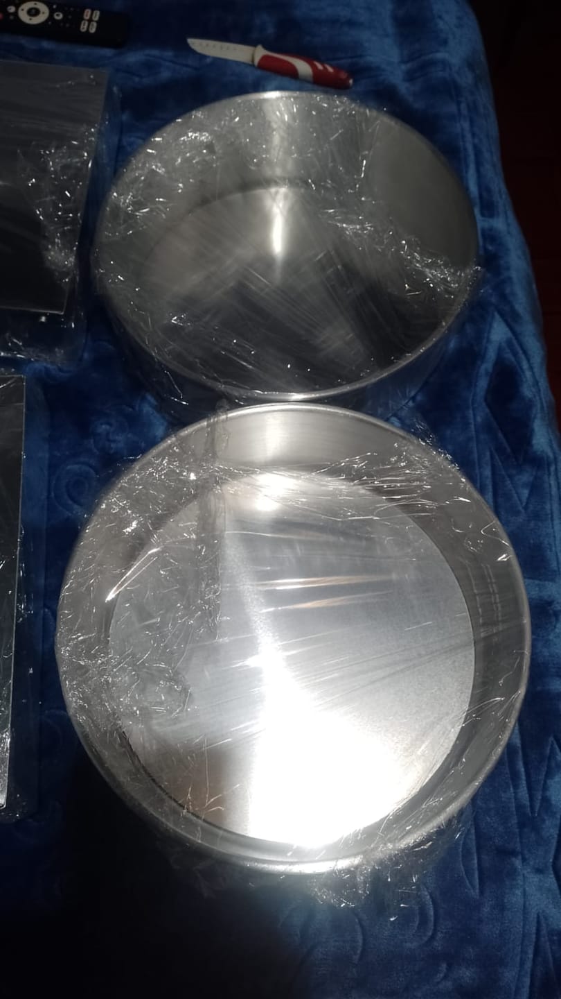 Customer photo review of Molde Torta de Aluminio Desmontable