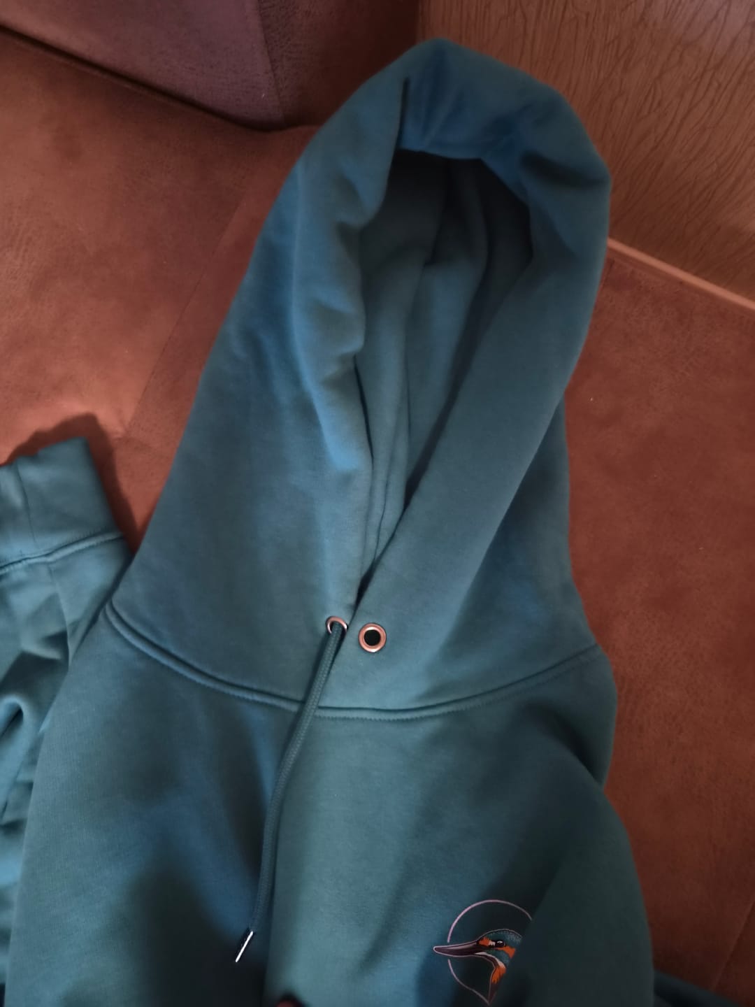 Customer photo review of Eisvogel Bio Männer Hoodie