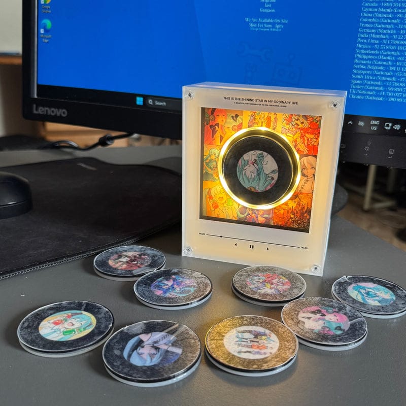 Customer photo review of SONG COLLECTOR — RED EDITION