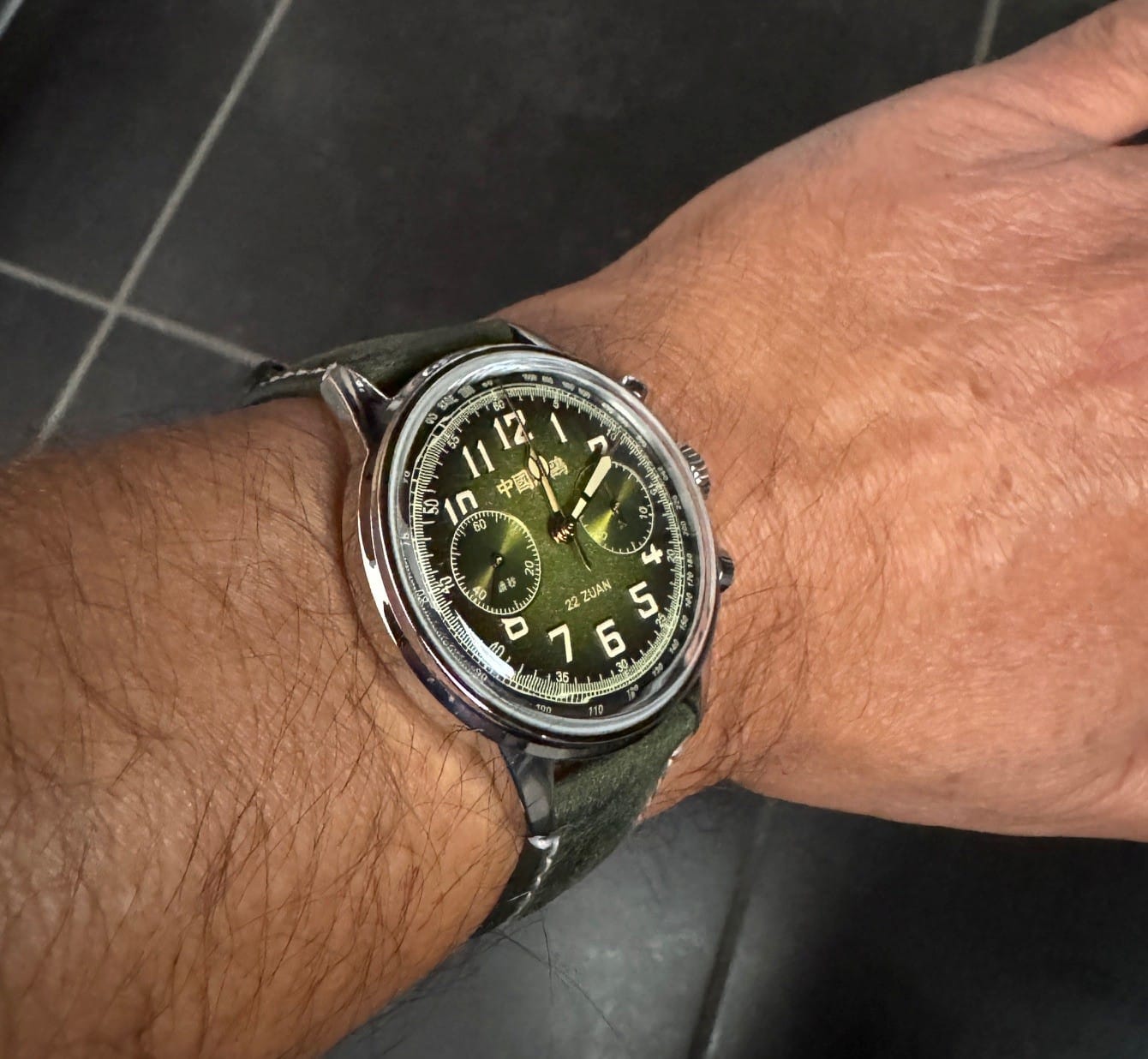 Customer photo review of Seagull 1963 Series "Wind Chaser" Chronograph 40mm