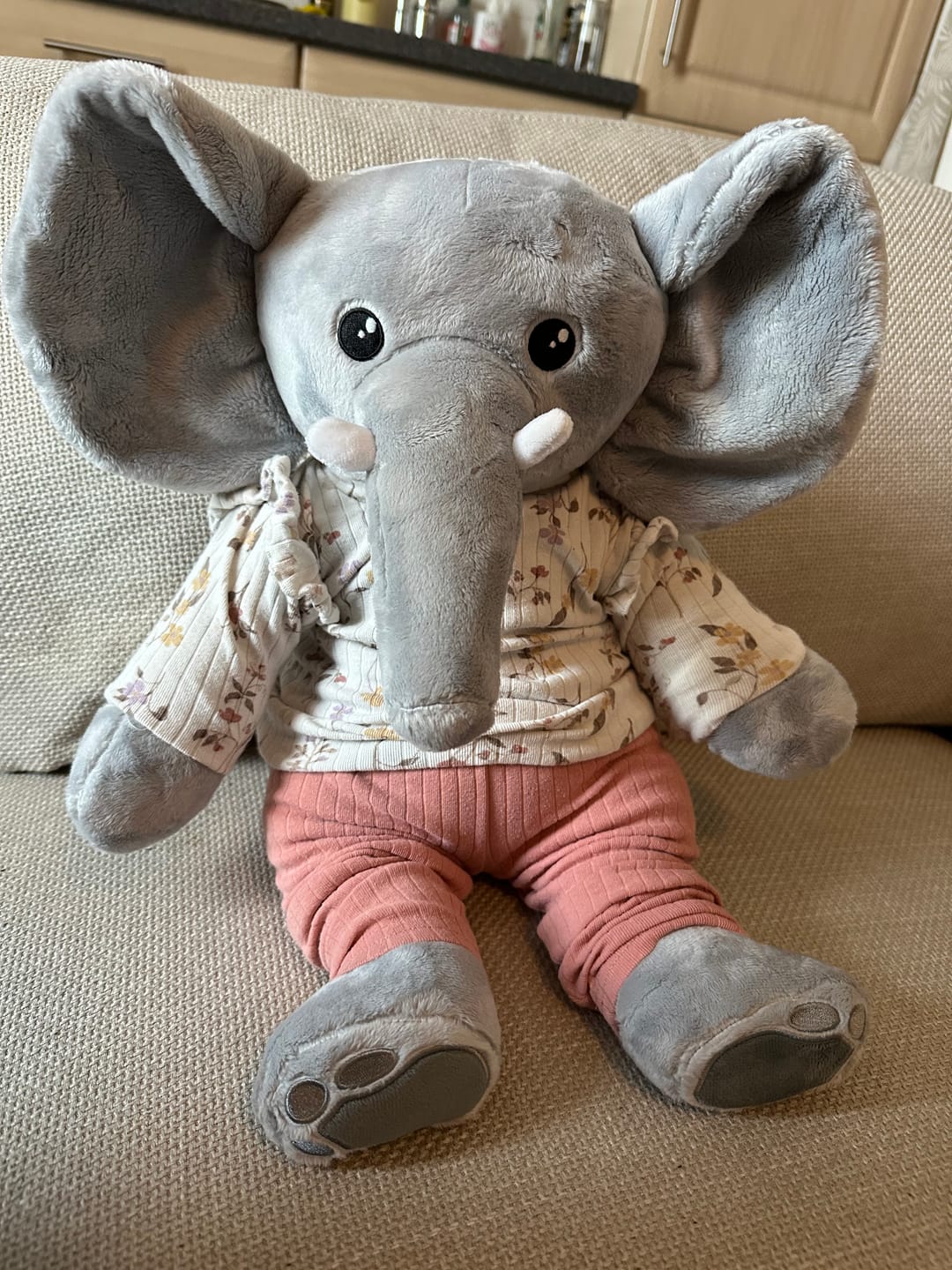 Customer photo review of Olifant Verzwaringsknuffel 2kg