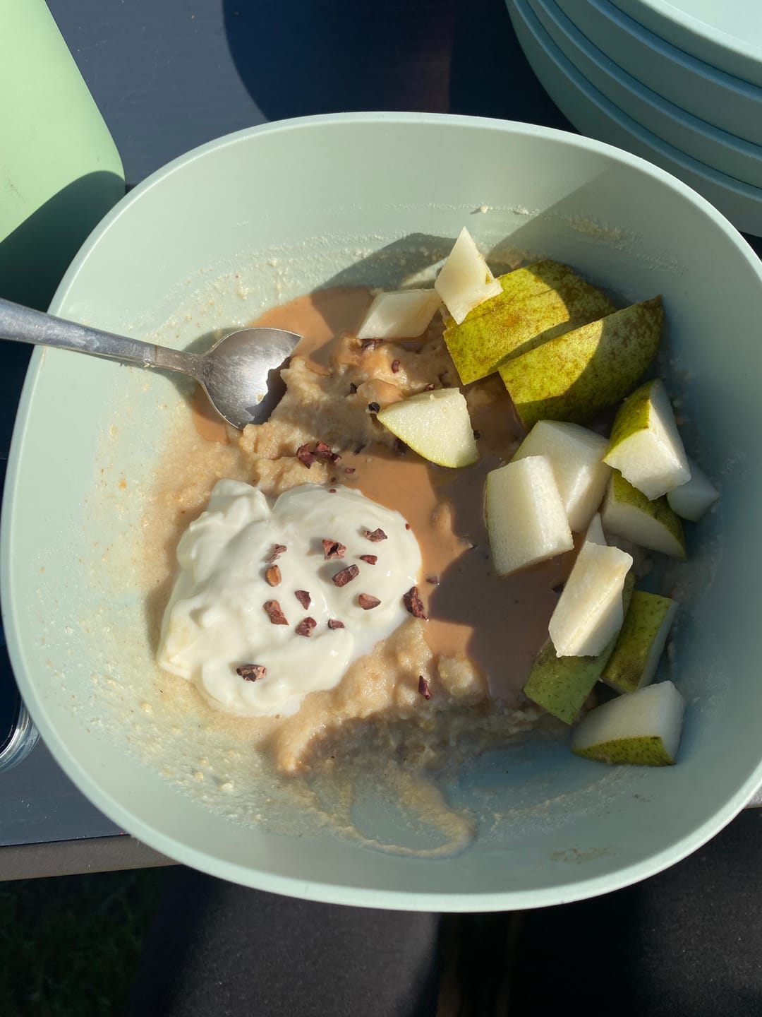 Customer photo review of Probierpaket Mandel Protein Porridge Bio