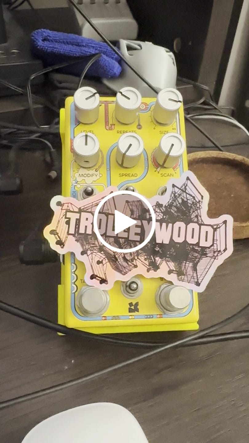 Customer video review of Custom Die Cut Stickers - Holographic