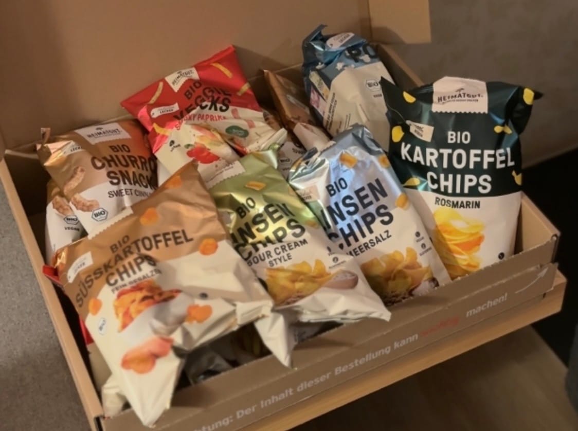 Customer photo review of Snackbox Herzhaft