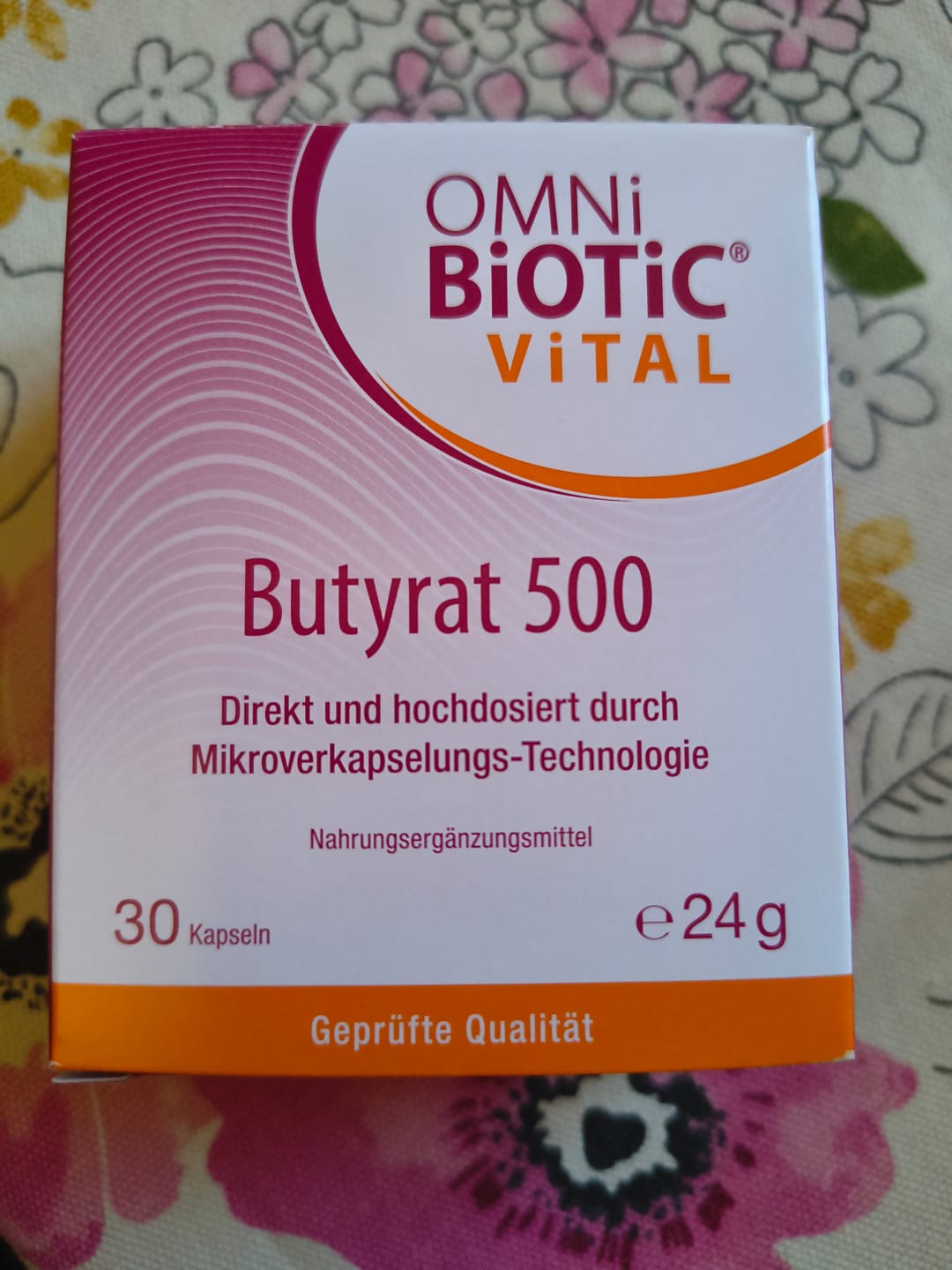 Customer photo review of OMNi-BiOTiC® ViTAL Butyrat 500