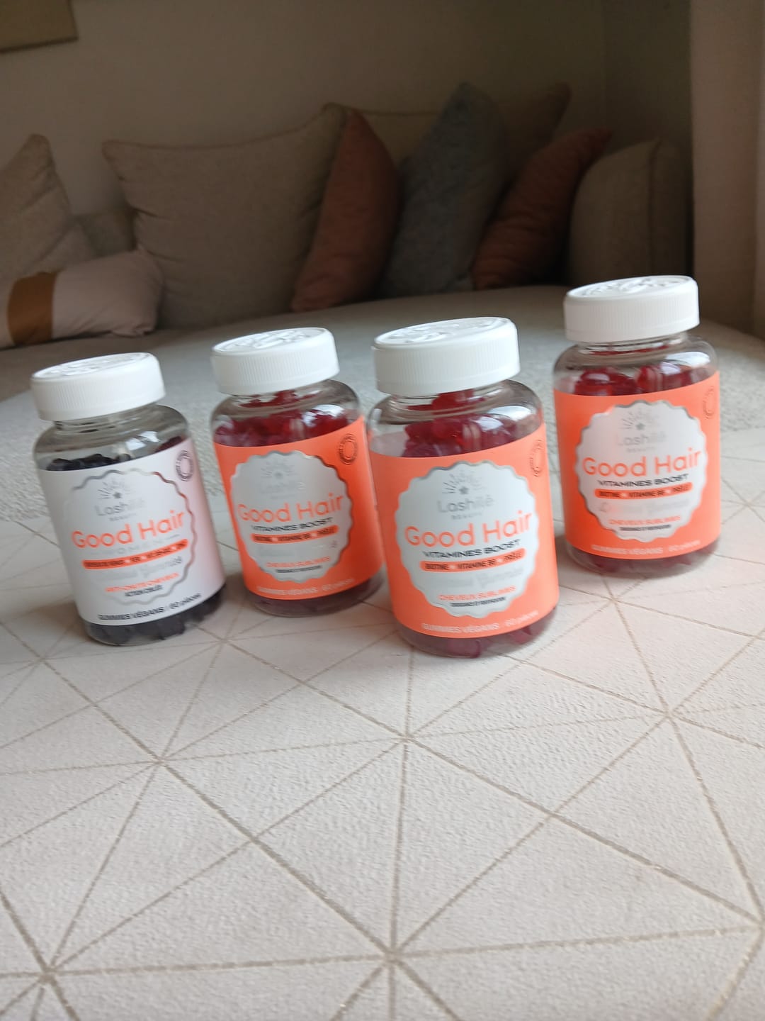 Customer photo review of Pack Cheveux Pousse et Anti-chute