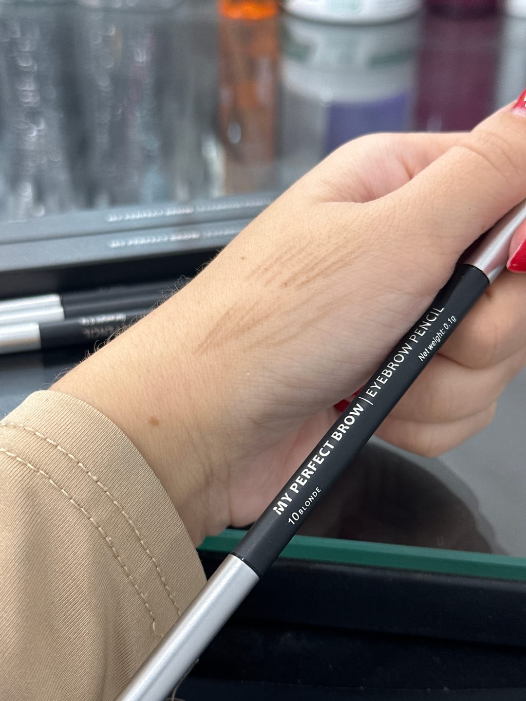 Customer photo review of Olovka za obrve My Perfect Brow – 10 Blonde