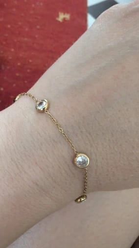 Customer photo review of Sophia's Spectrum Charm Bracelet