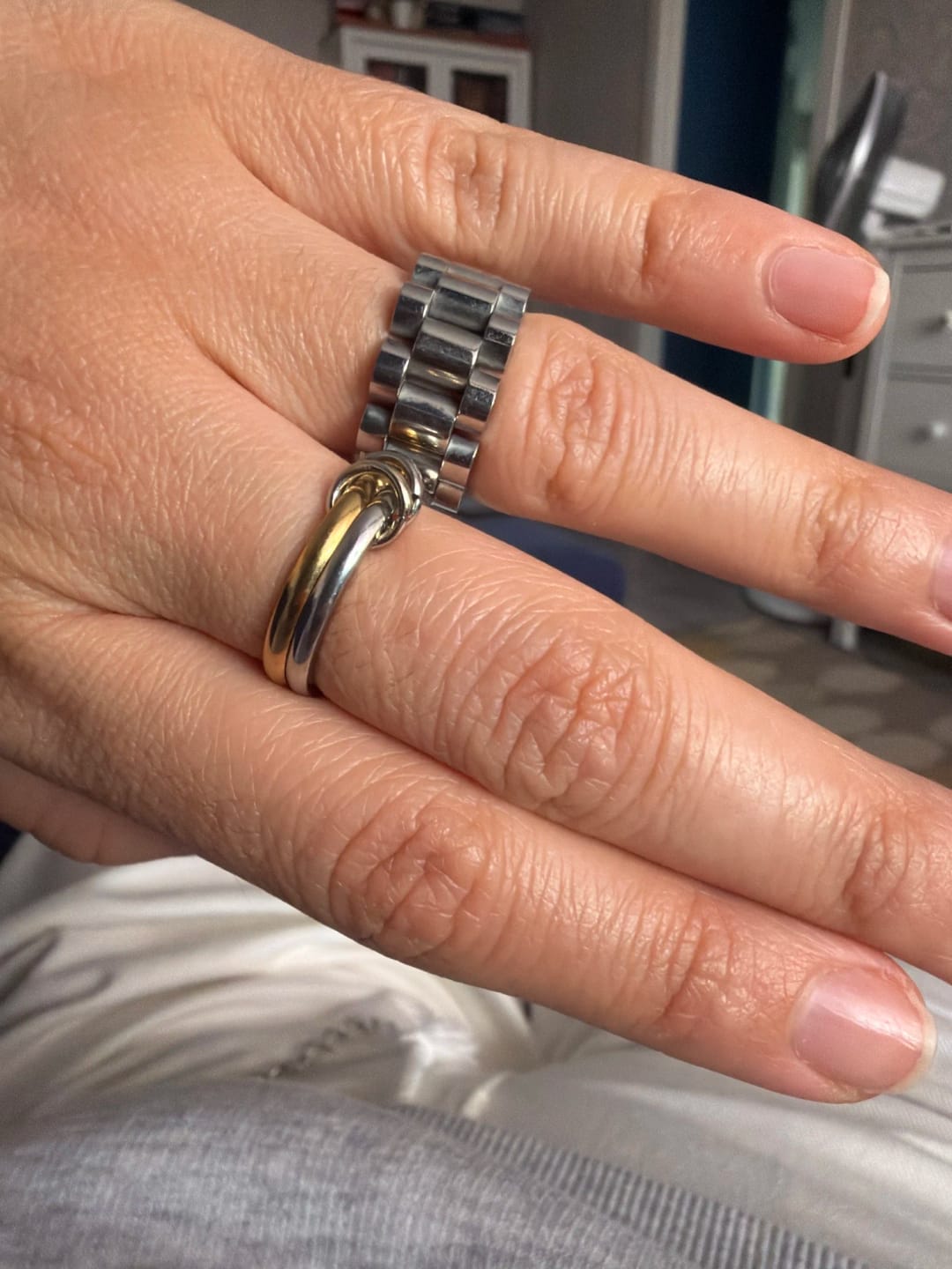 Customer photo review of Rustic Elegance Ring