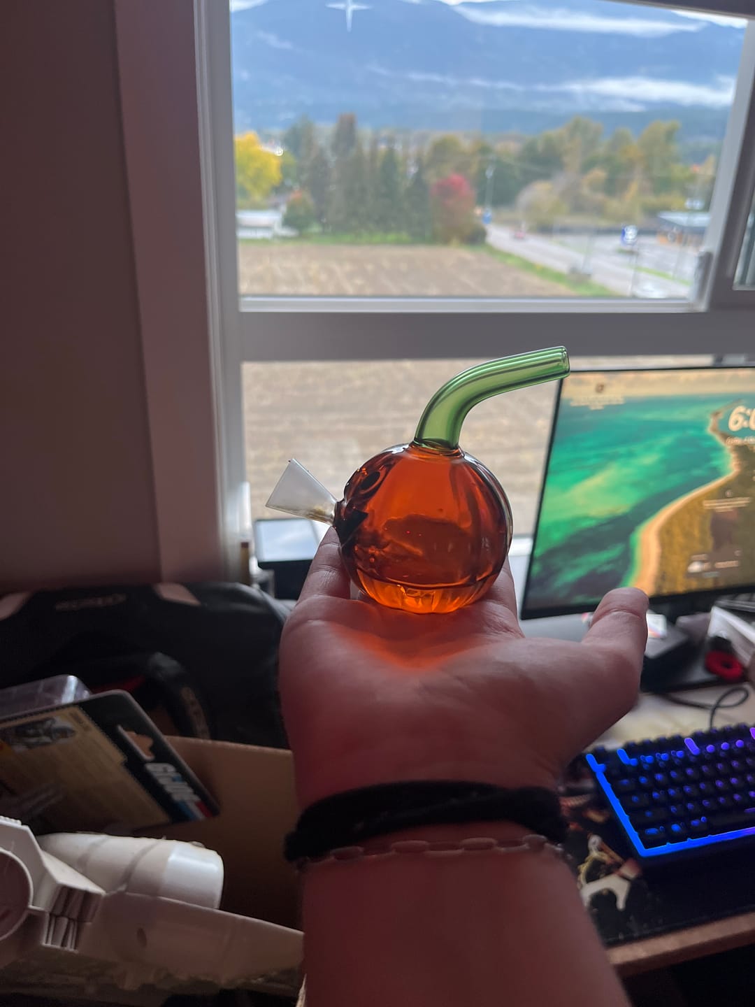 Customer photo review of Jack O'Ripper Blunt Bubbler