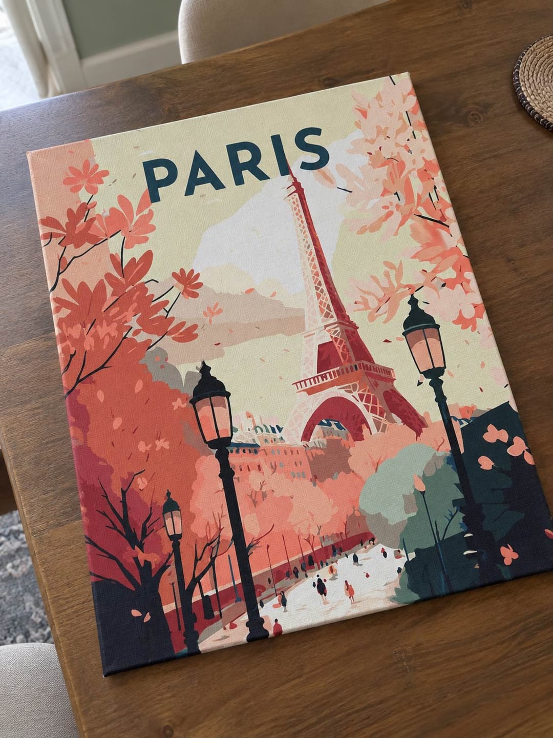 Customer photo review of Affiche Vintage Paris 2