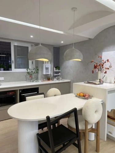 Customer photo review of Japanese Minimalist Pendant Light
