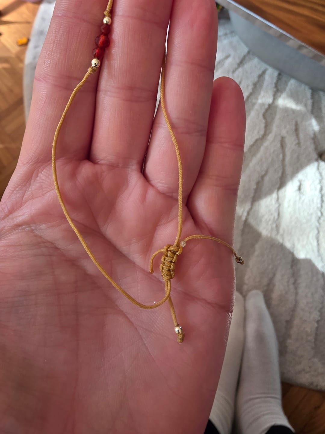 Customer photo review of Karneol Armband - Naturband