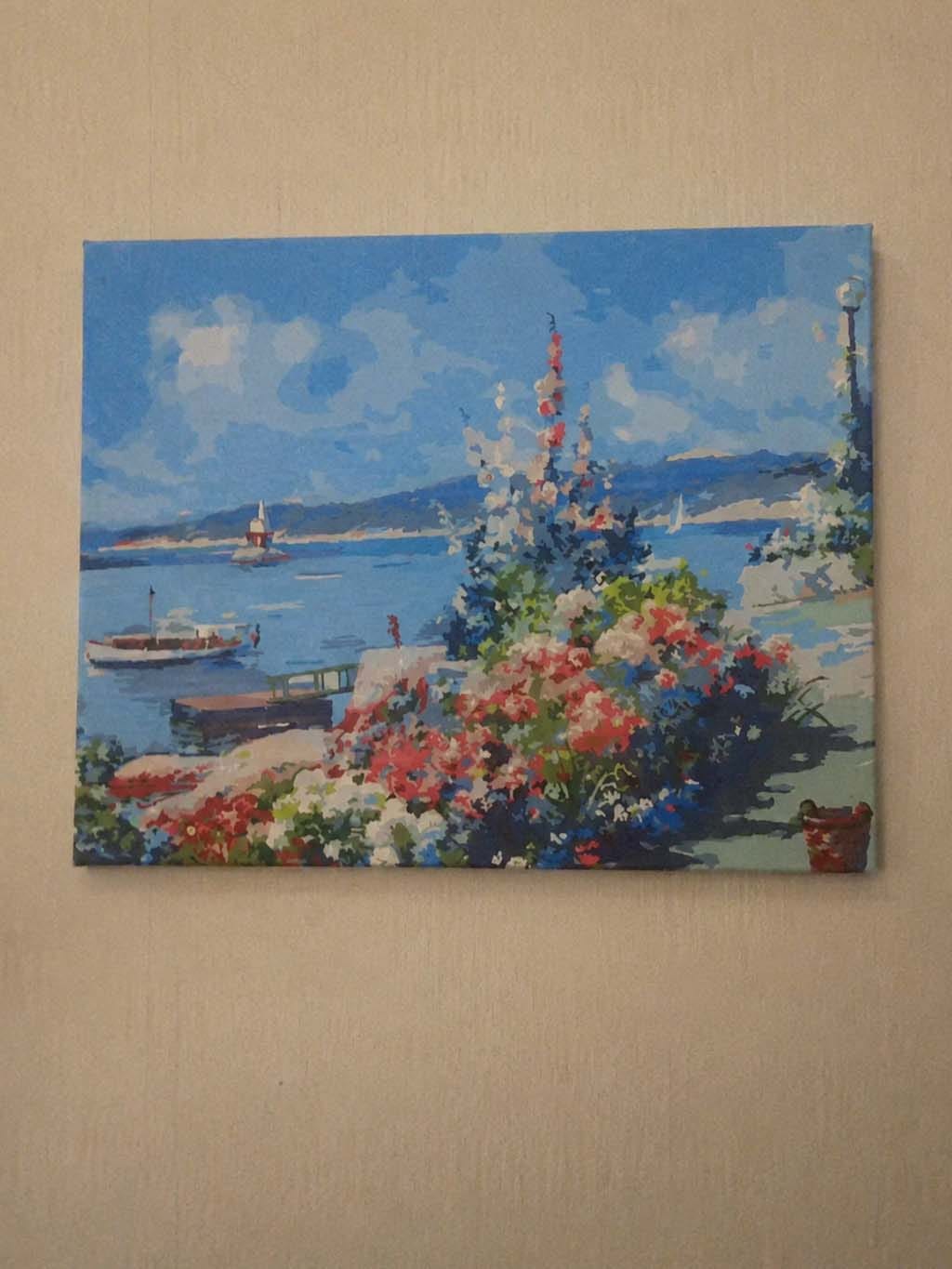 Customer photo review of The Home Garden, Gloucester Oil on Canvas - Abbott Fuller Graves