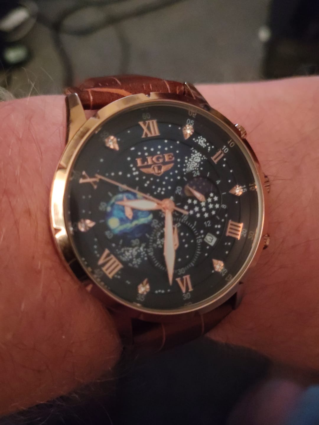 Customer photo review of LIGE - Azure