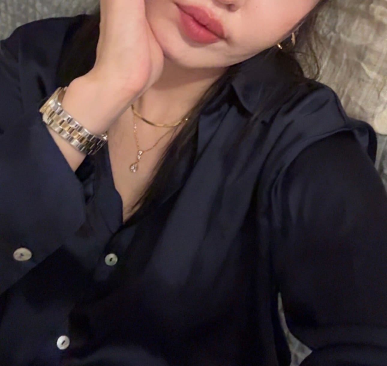 Customer photo review of Cascade Necklace Set