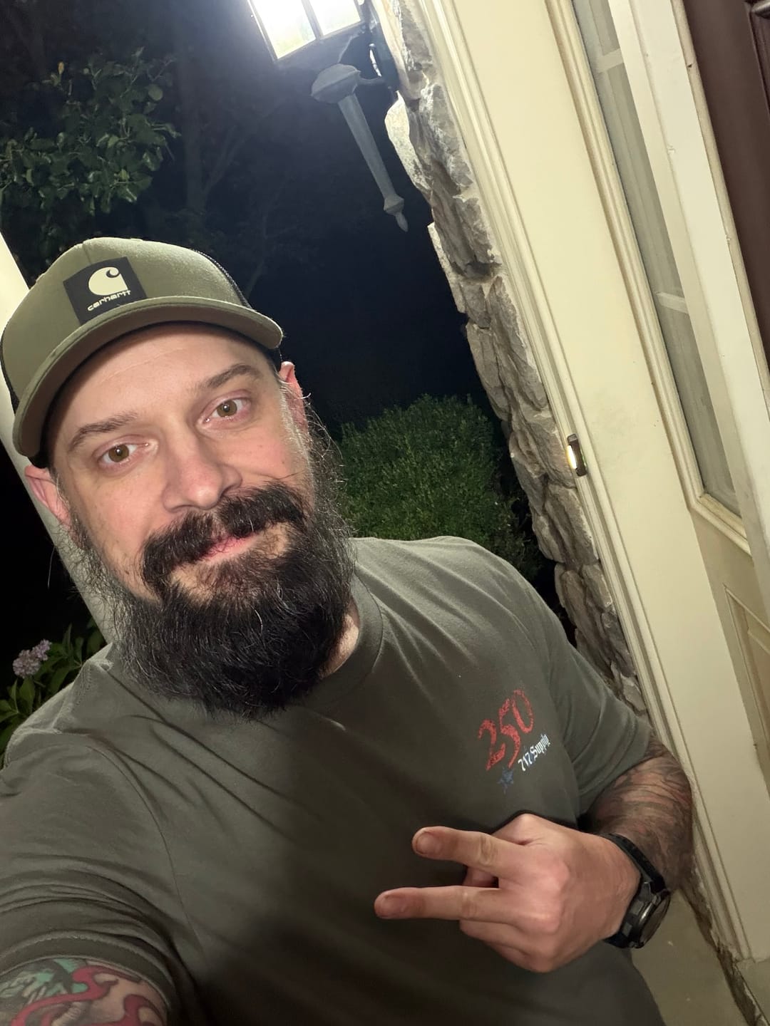 Customer photo review of 250 Tattered Shirt