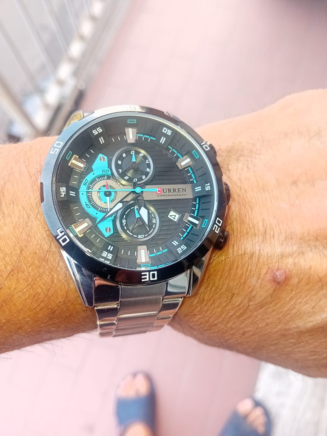 Customer photo review of Curren Madrid® orologio uomo acciaio