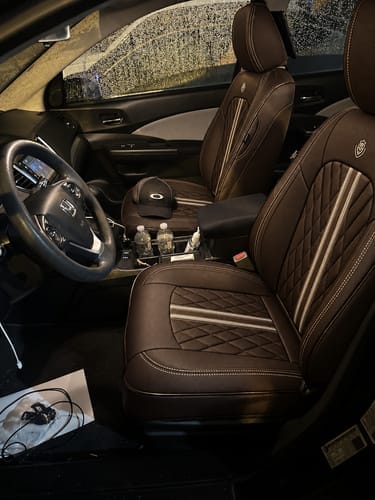 Customer photo review of Prestige Executive Seat Cover