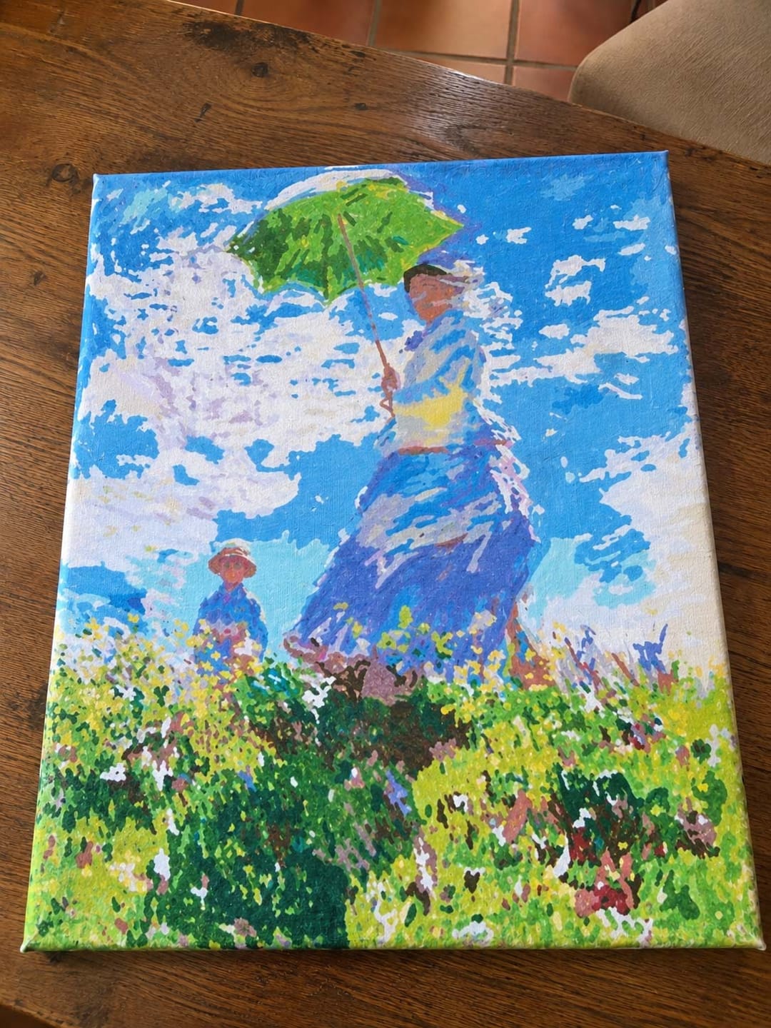 Customer photo review of La Promenade - Monet