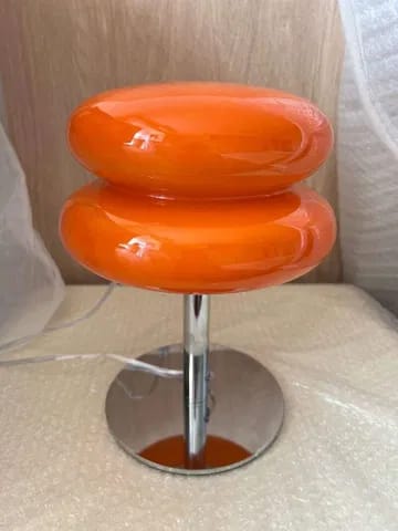 Customer photo review of Donut Style Table Lamp