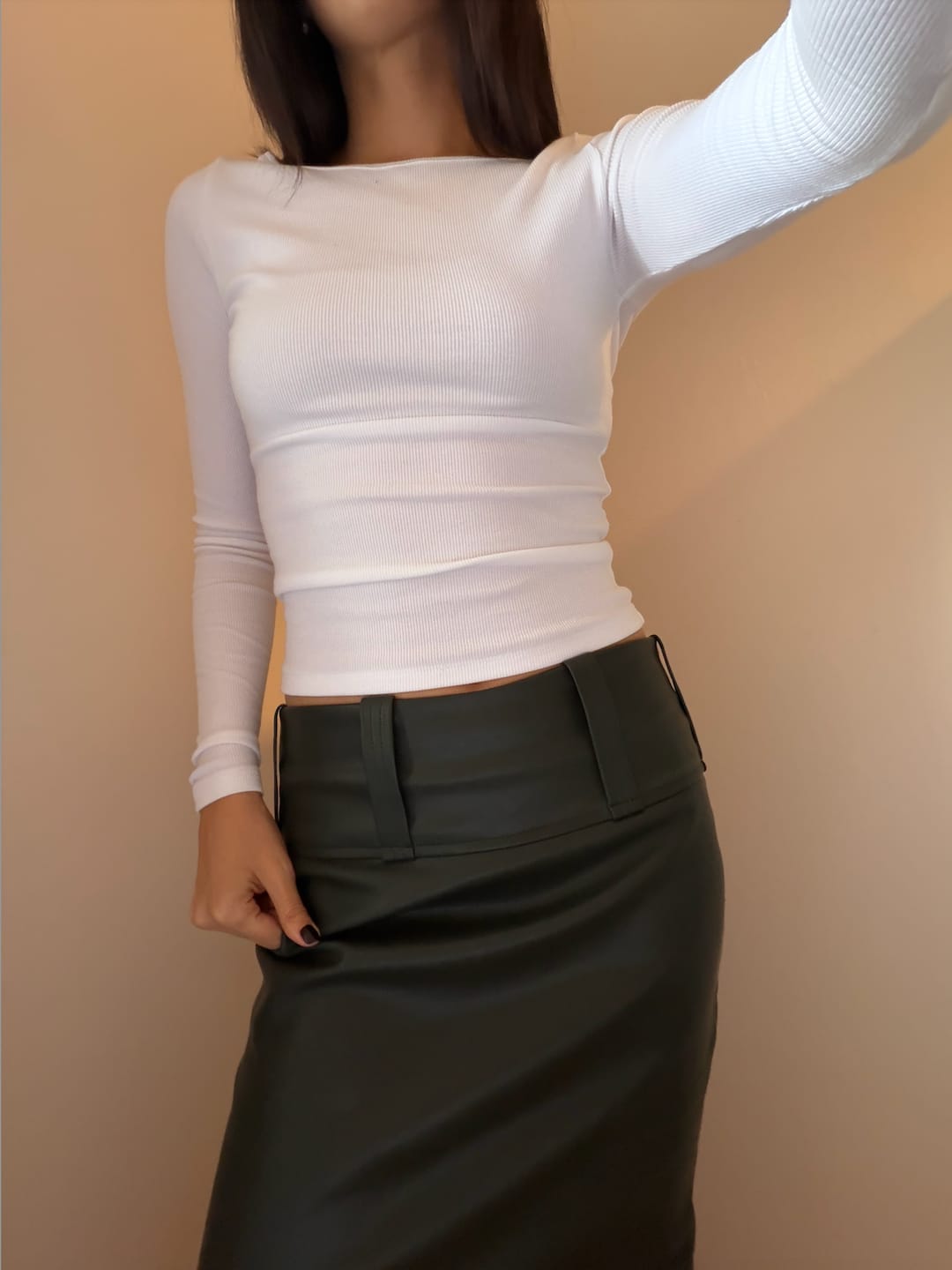 Customer photo review of MIDI SKIRT