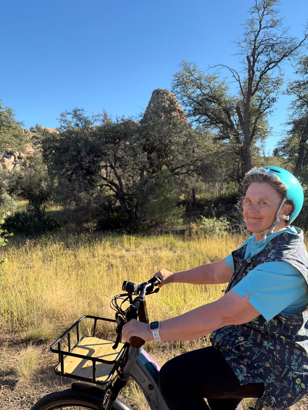Customer photo review of Multi-Purpose Front Cargo Basket - Reward