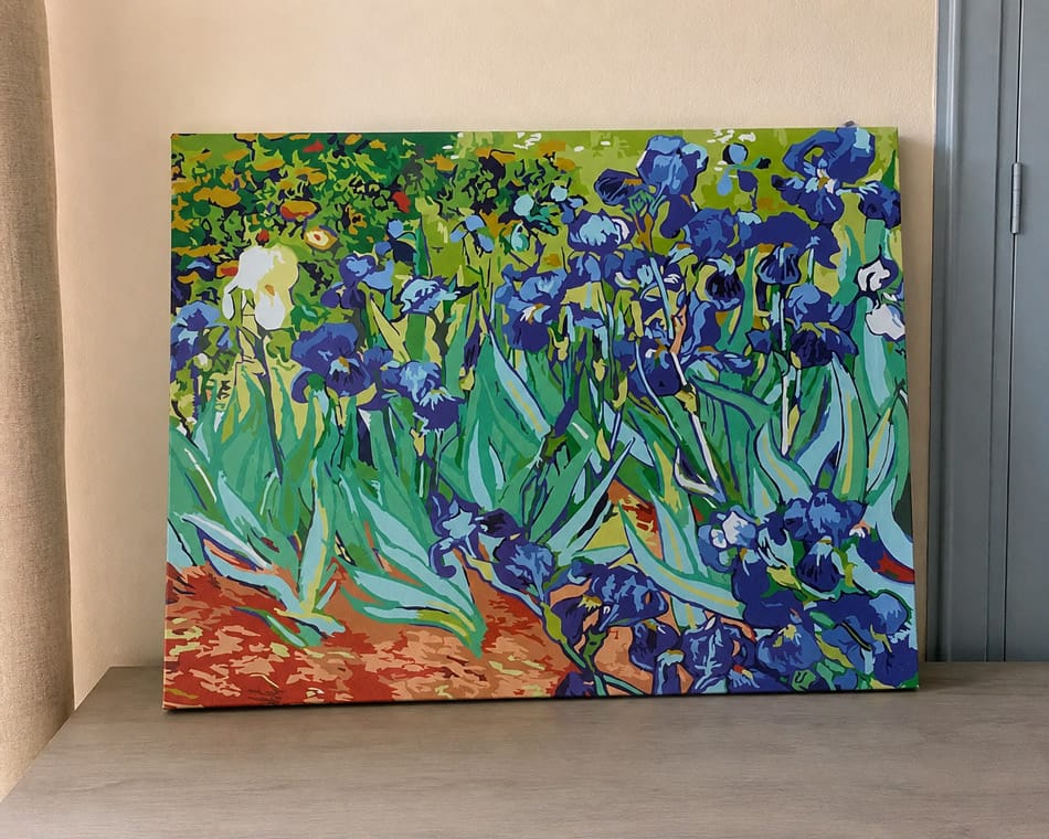Customer photo review of Van Gogh Iris