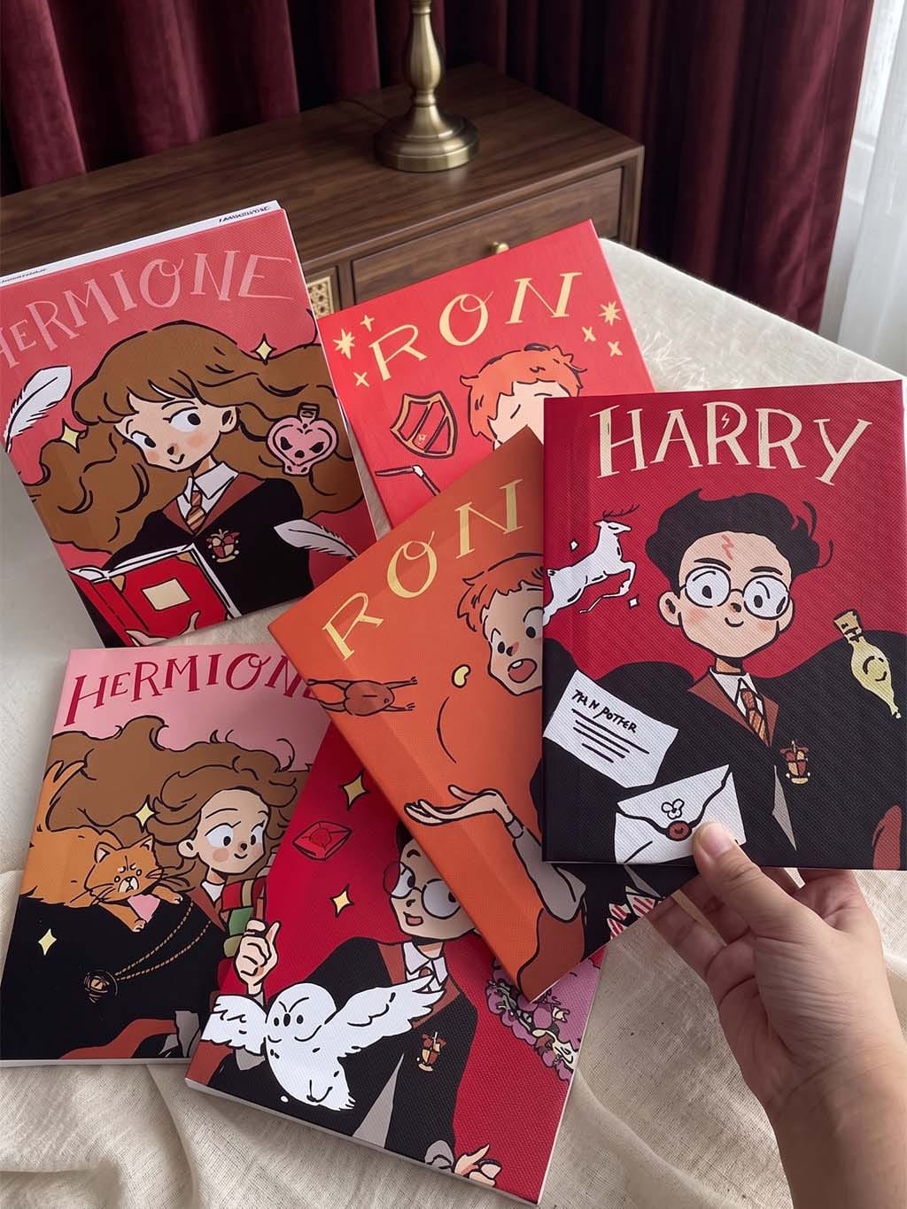 Customer photo review of Mini Peinture par numéros 15x20cm (6 pièces) - Harry Potter - Académie de Magie