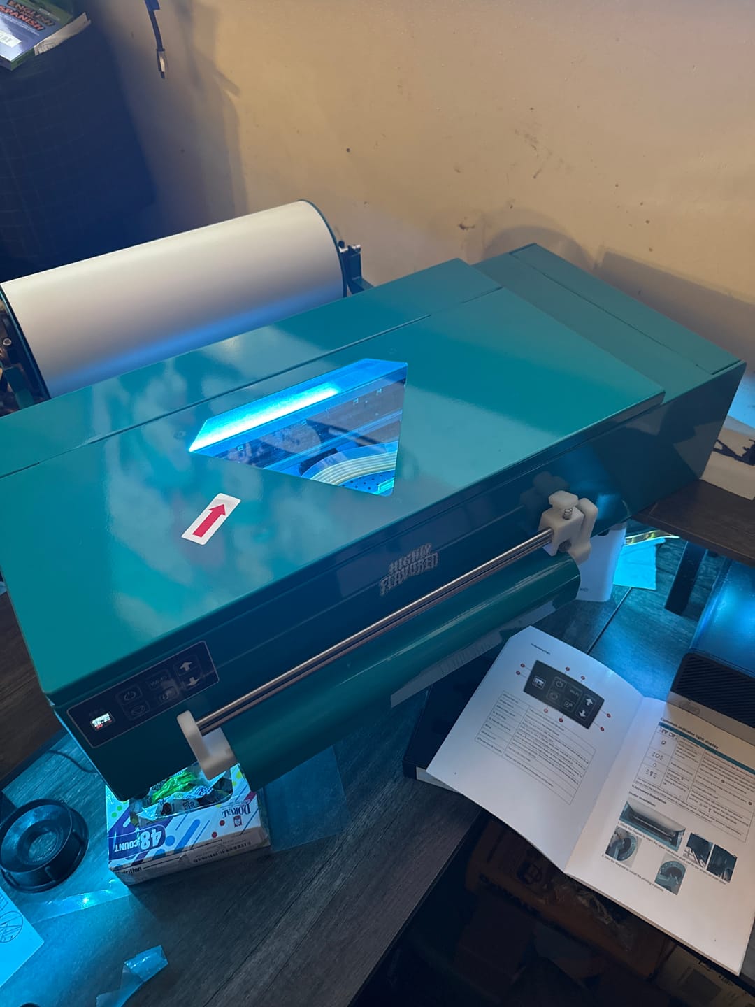 Customer photo review of Highly Flavored DTF Printer (Printer only)