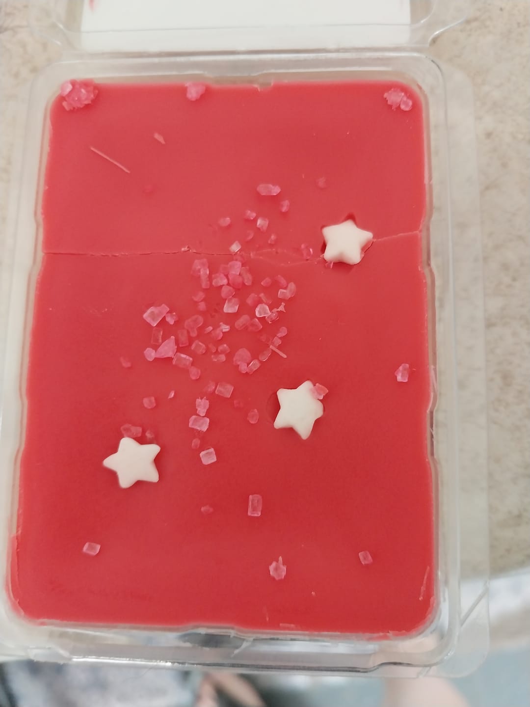 Customer photo review of Caramel Apples Wax Melts